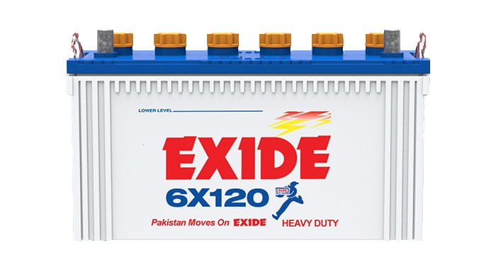 Exide 6X120 Battery