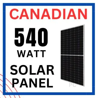 Canadian 540 watt solar panel Pakistan
