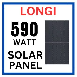 longi 590 watt Hi MO 7 Solar Panel